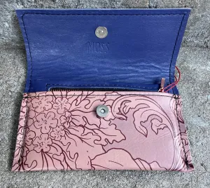 Slim Purse - Purple Carnation