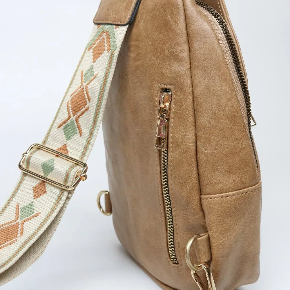 Sling Cross Body Bag | Hailey Sand