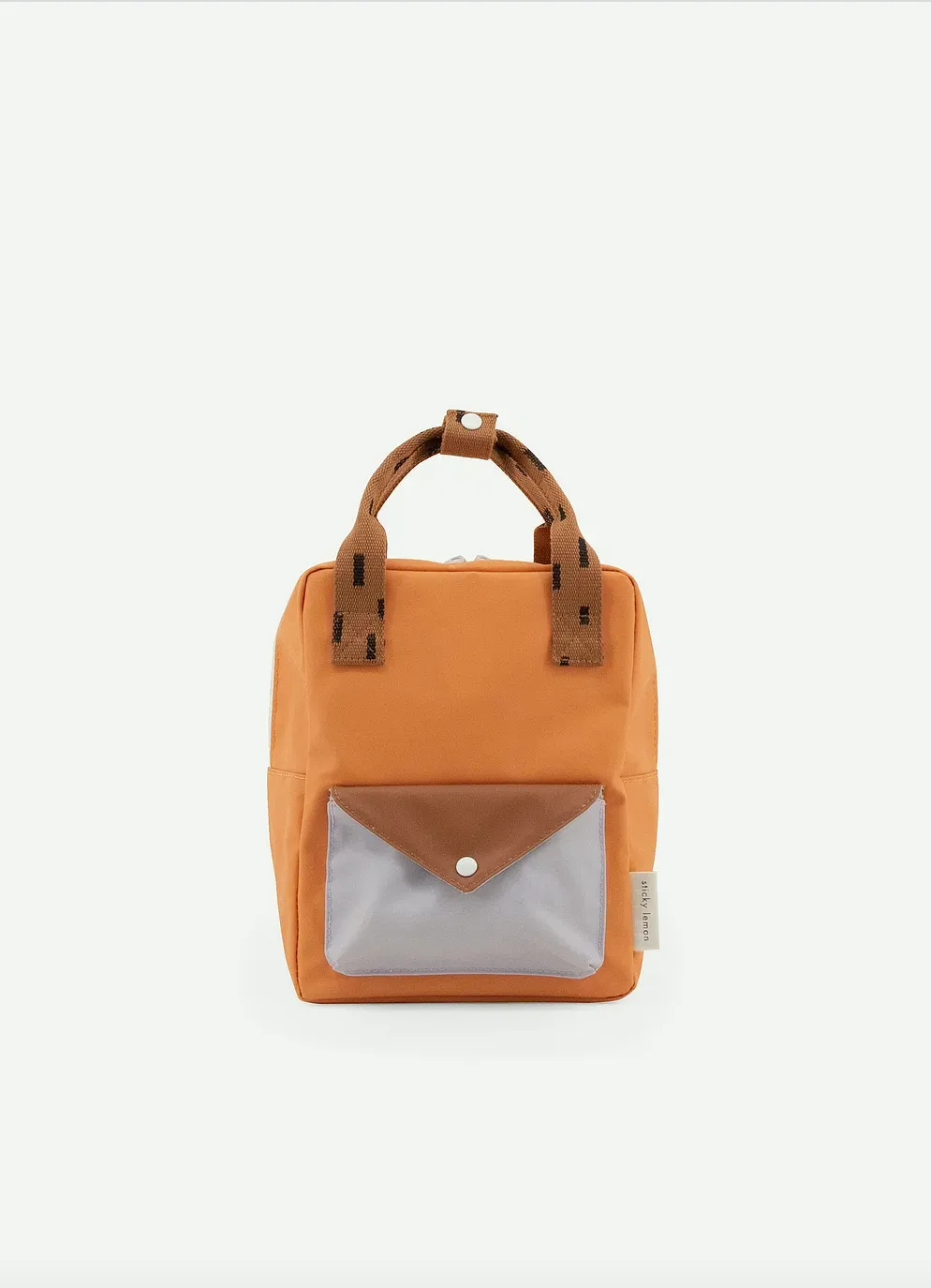 Small Backpack With Envelope - Apricot Orange
