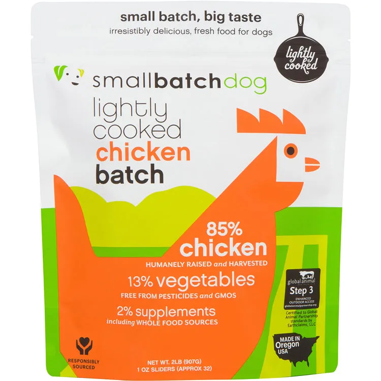 Small Batch Lightly Cooked Food