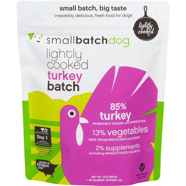 Small Batch Lightly Cooked Food