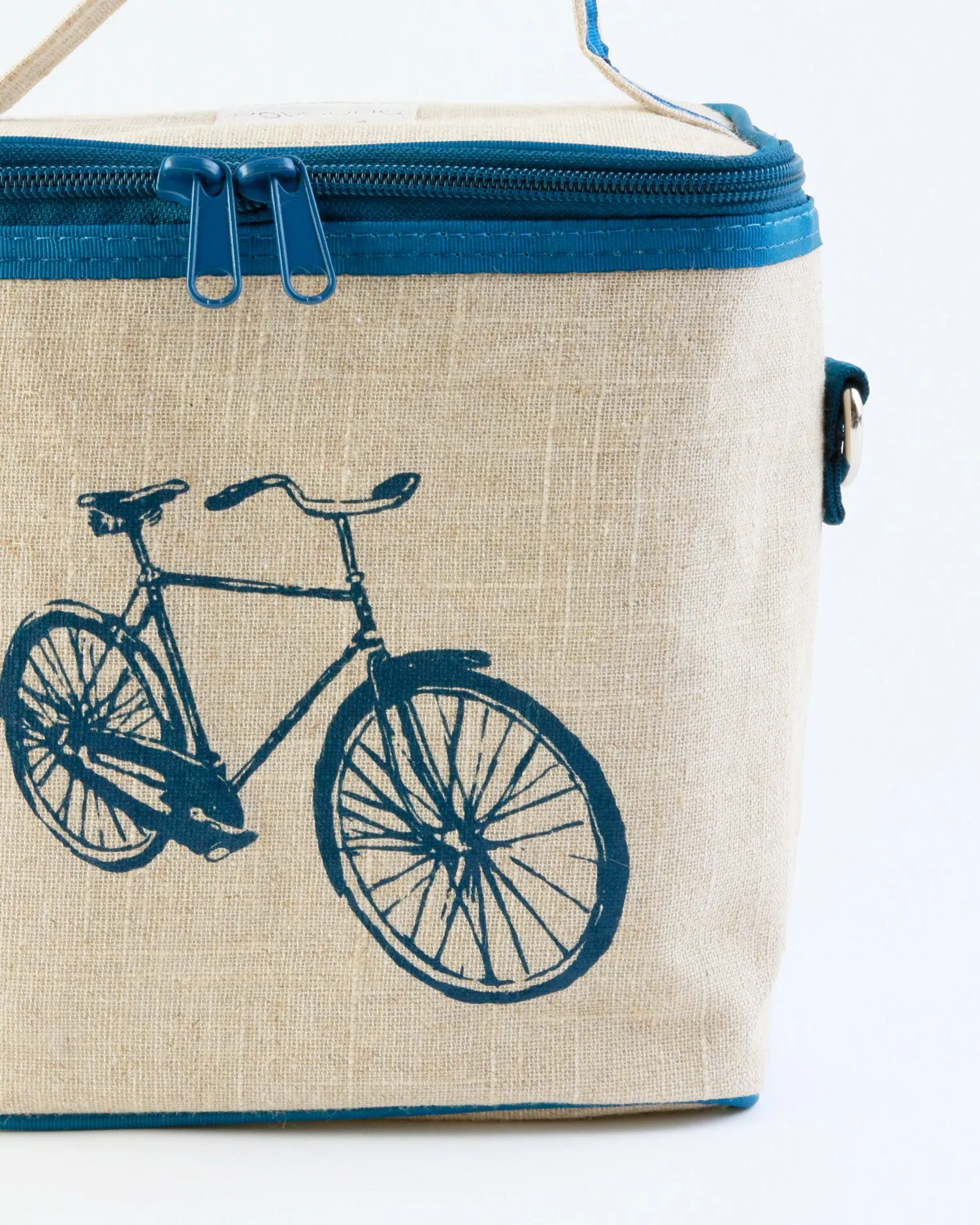 Small Cooler Bag - Blue Bicycle