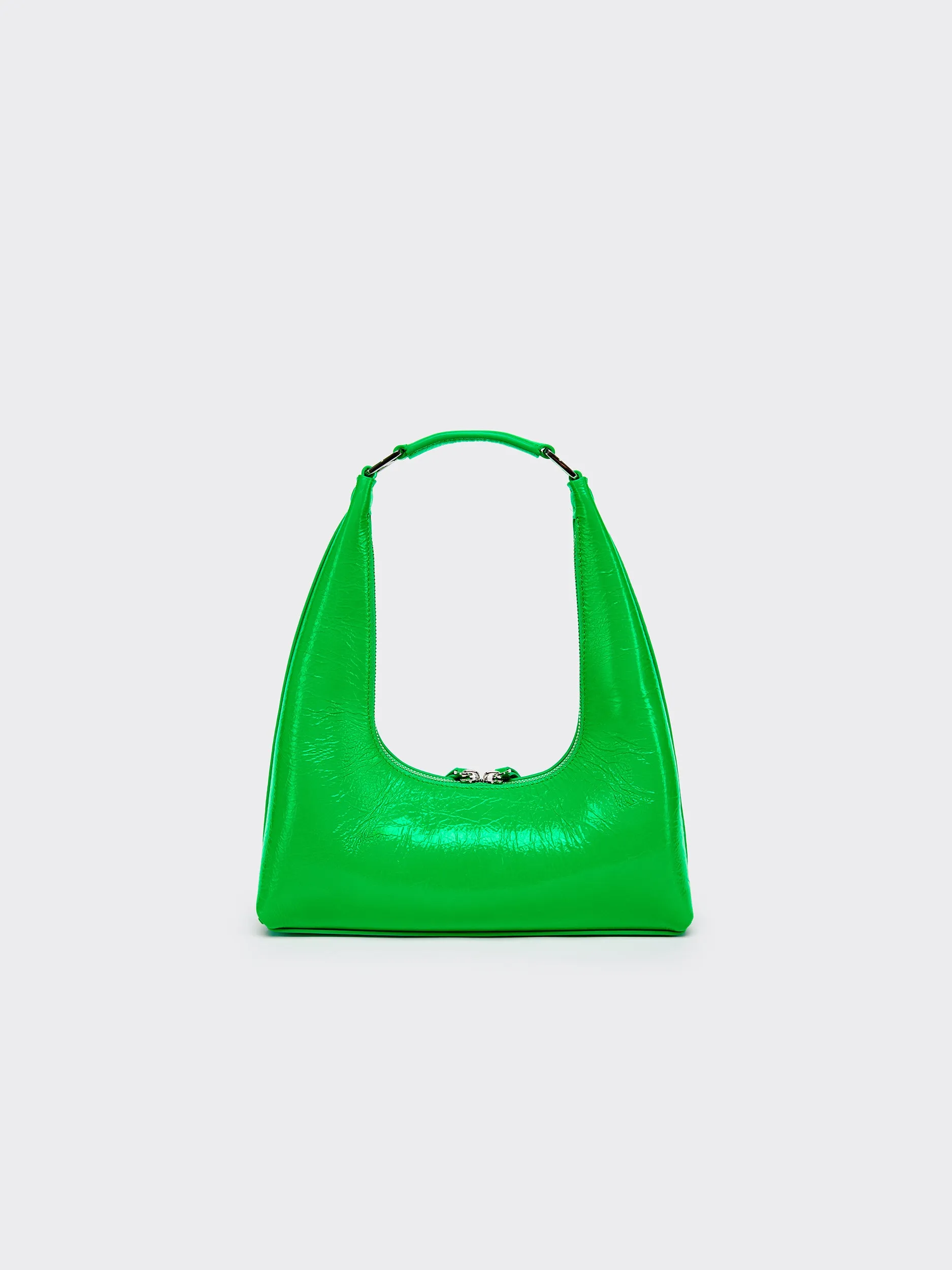 Small Shoulder Tartar Bag - Green