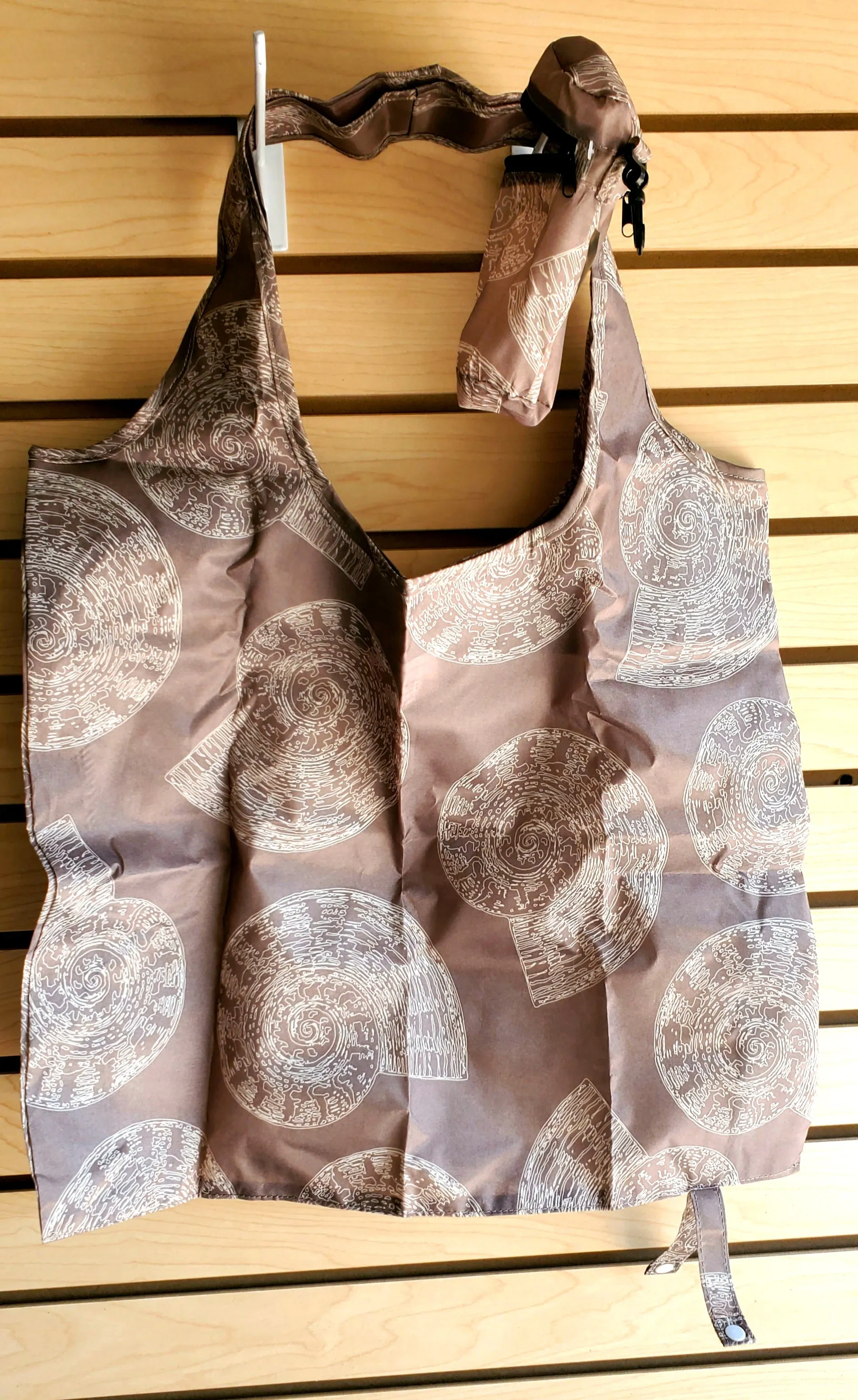 Snail Print Reusable Tote Bag