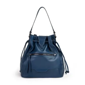 Soft Real Cow Leather Drawstring Bucket Bags for Women Designer Luxury Handbags High Quality Crossbody Shoulder Bags