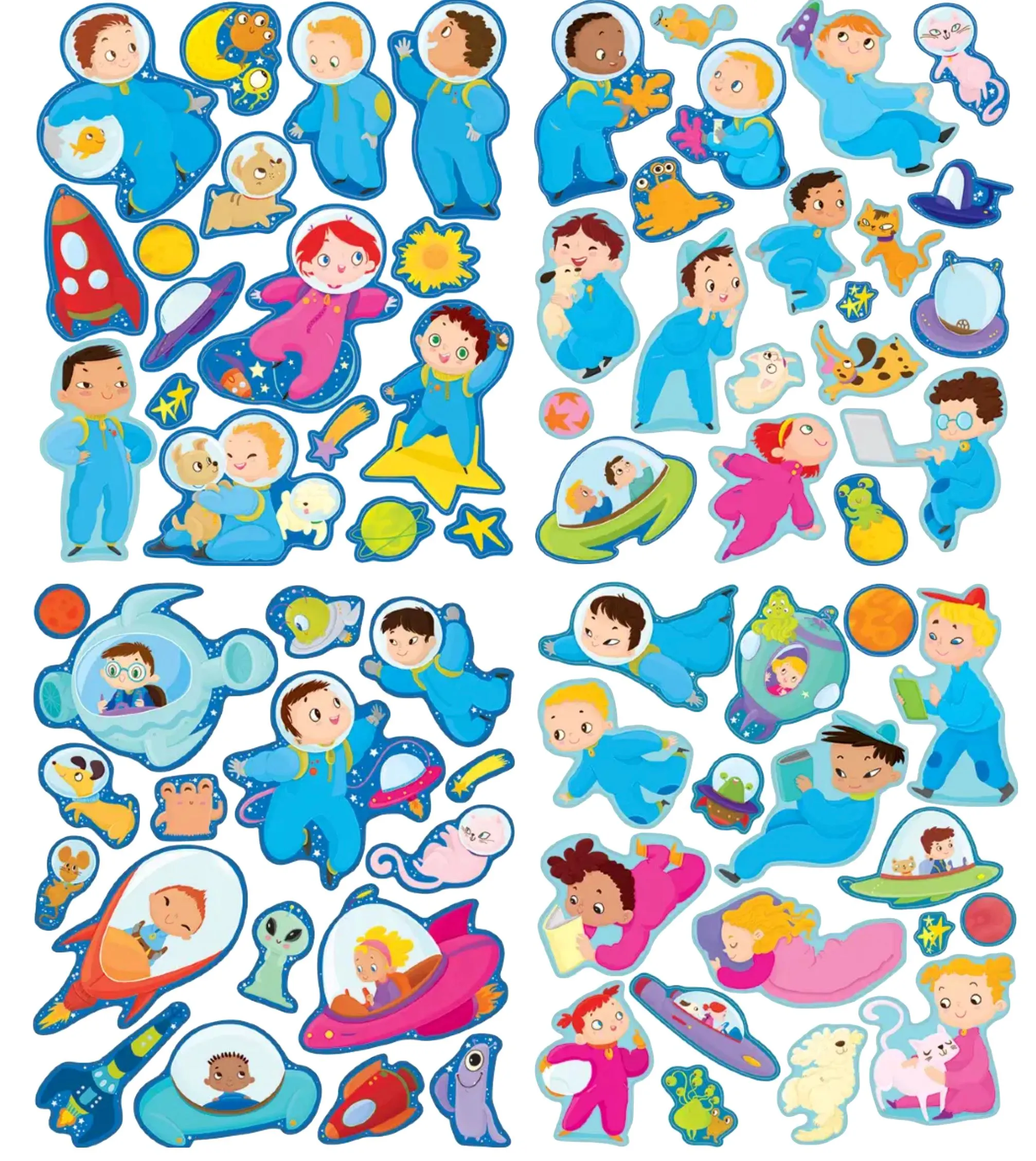 Space Adventure Sticker Activity Tote
