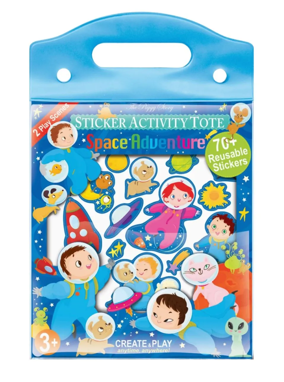 Space Adventure Sticker Activity Tote