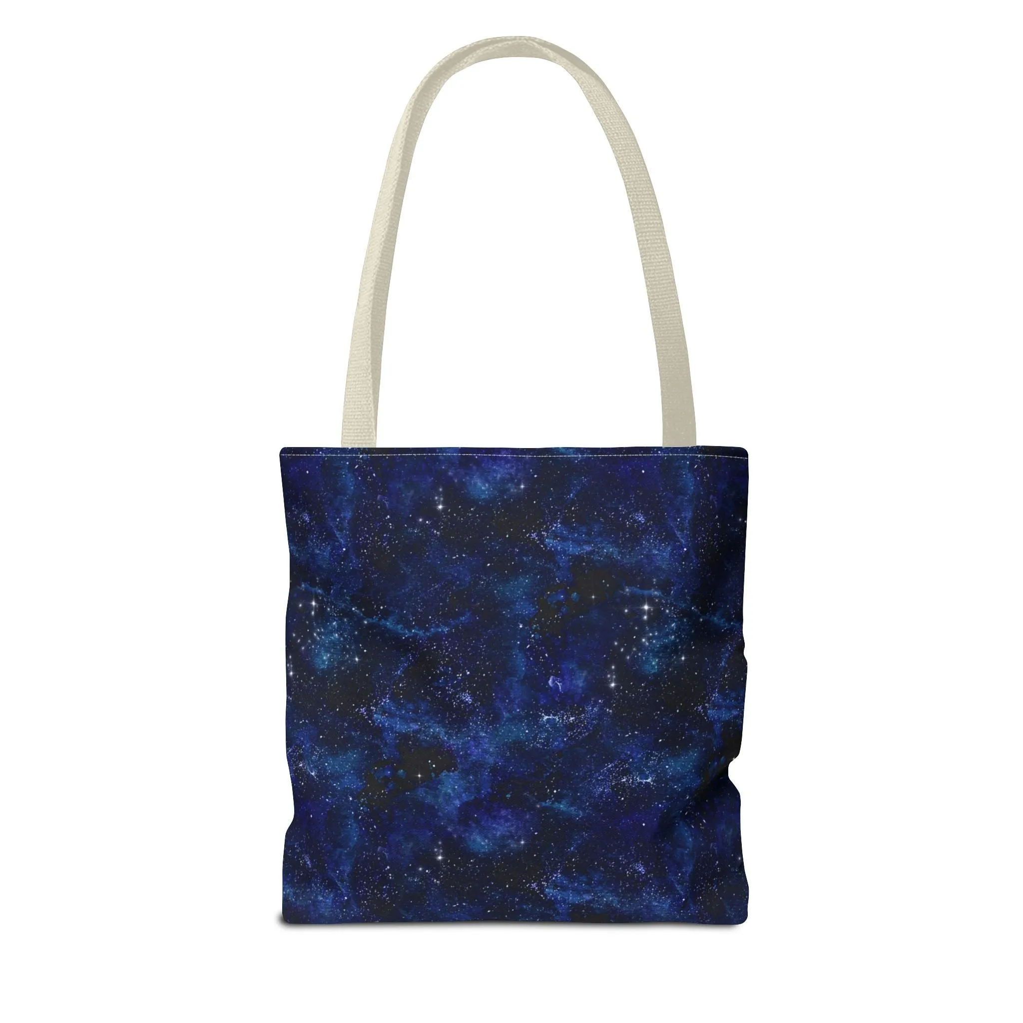 Space Stars Galaxy Tote Bag Reusable Shopping Bag - Saiko Studio
