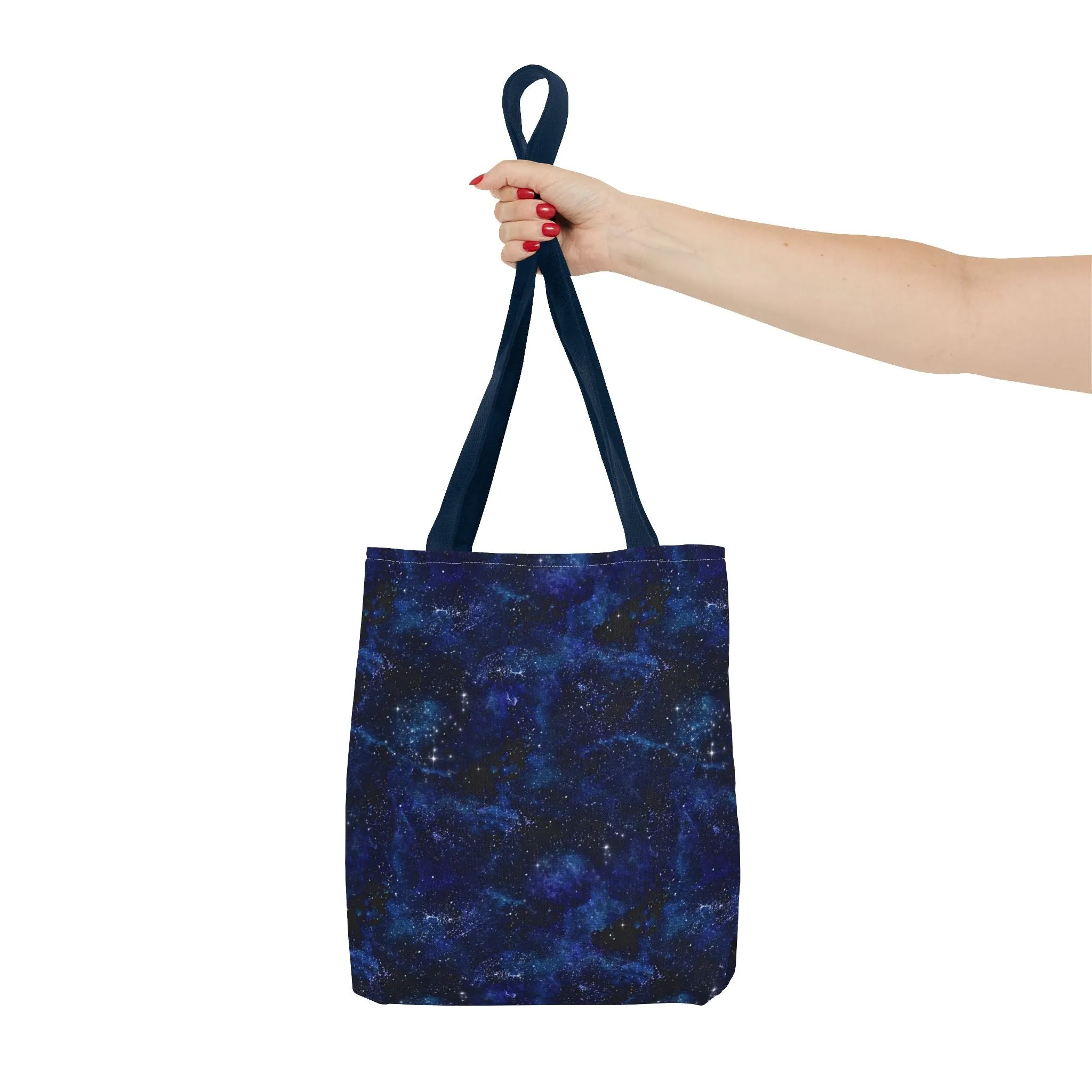 Space Stars Galaxy Tote Bag Reusable Shopping Bag - Saiko Studio