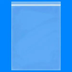 Spartan Industrial - 12” X 18” (100 Pack) 2 Mil Clear Reclosable Zip Plastic Poly Bags with Resealable Lock Seal Zipper