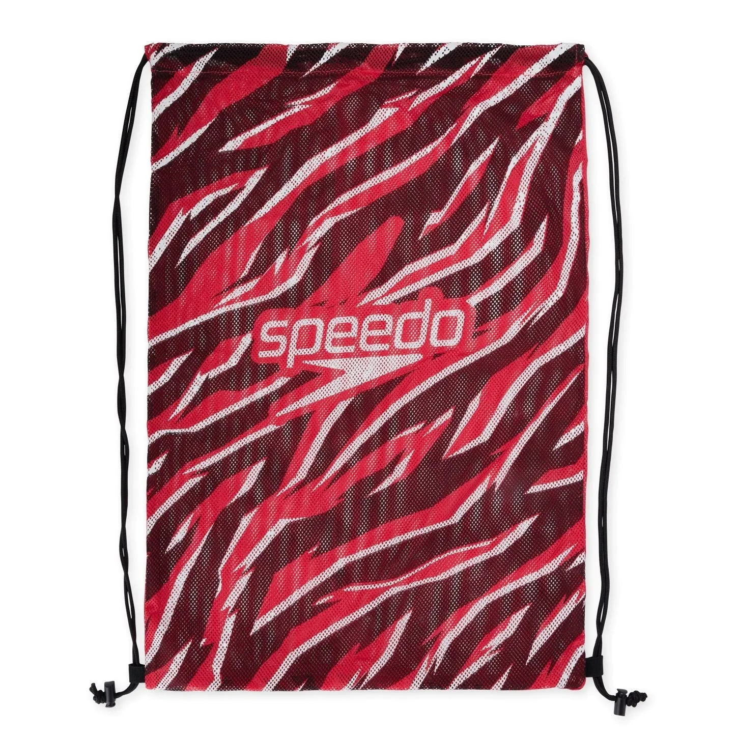Speedo Red Printed Mesh Bag