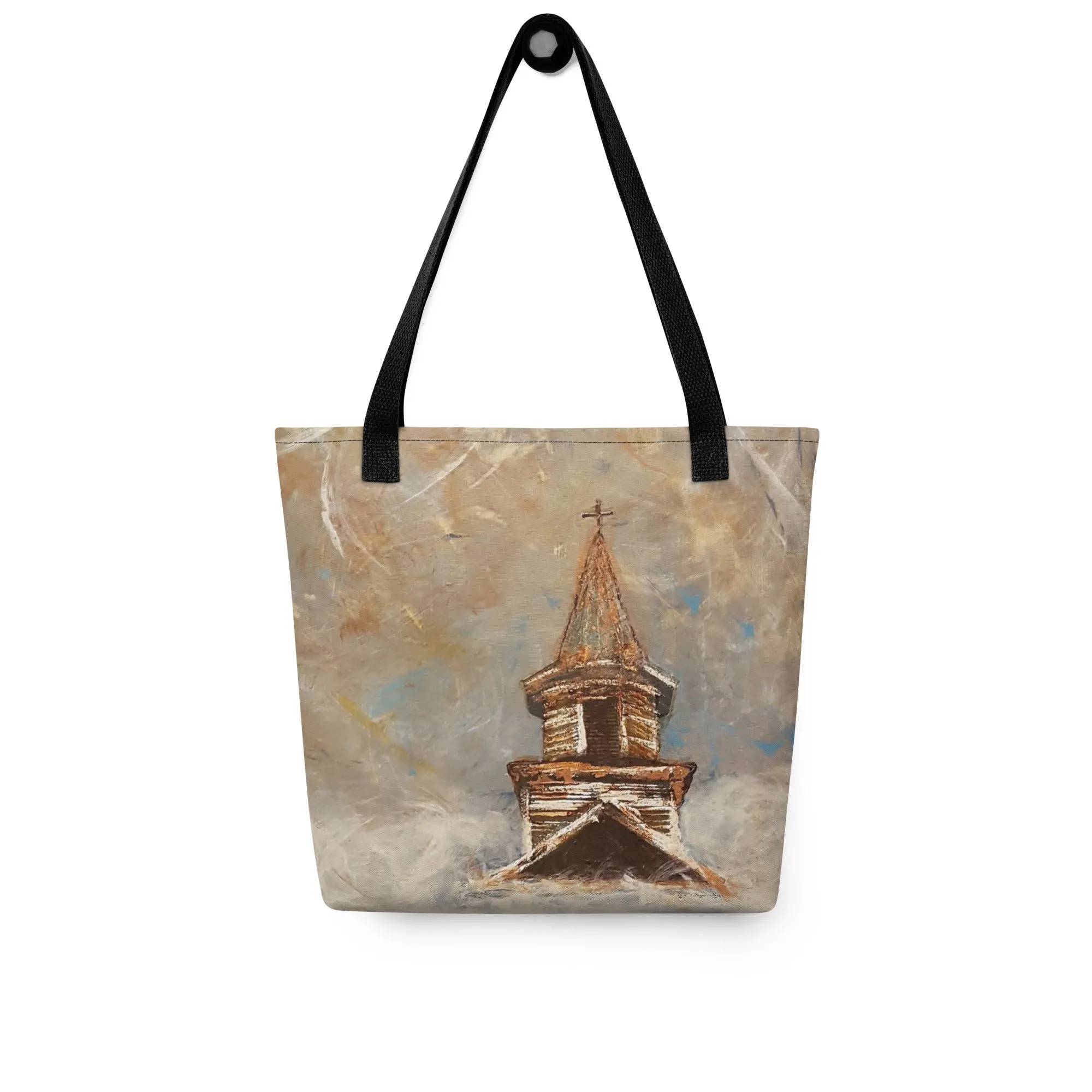 Steeple on the Horizon I - Artful Tote Bag