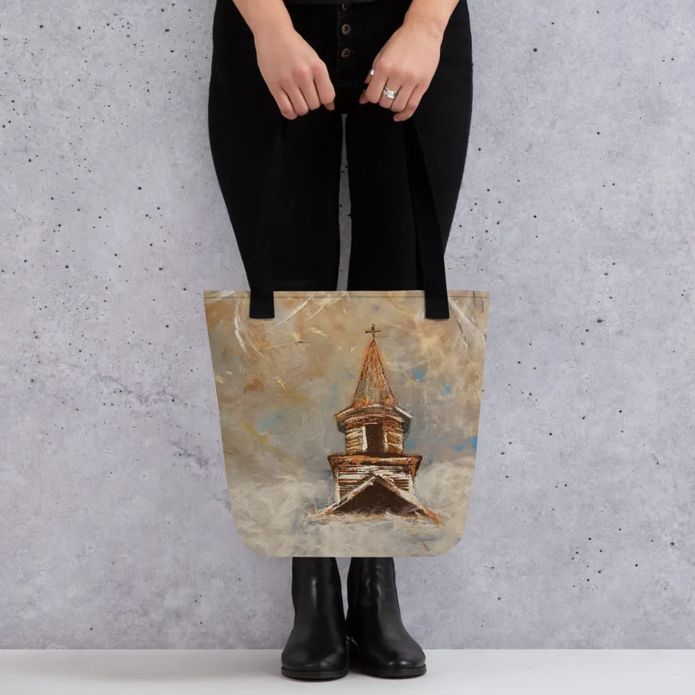 Steeple on the Horizon I - Artful Tote Bag