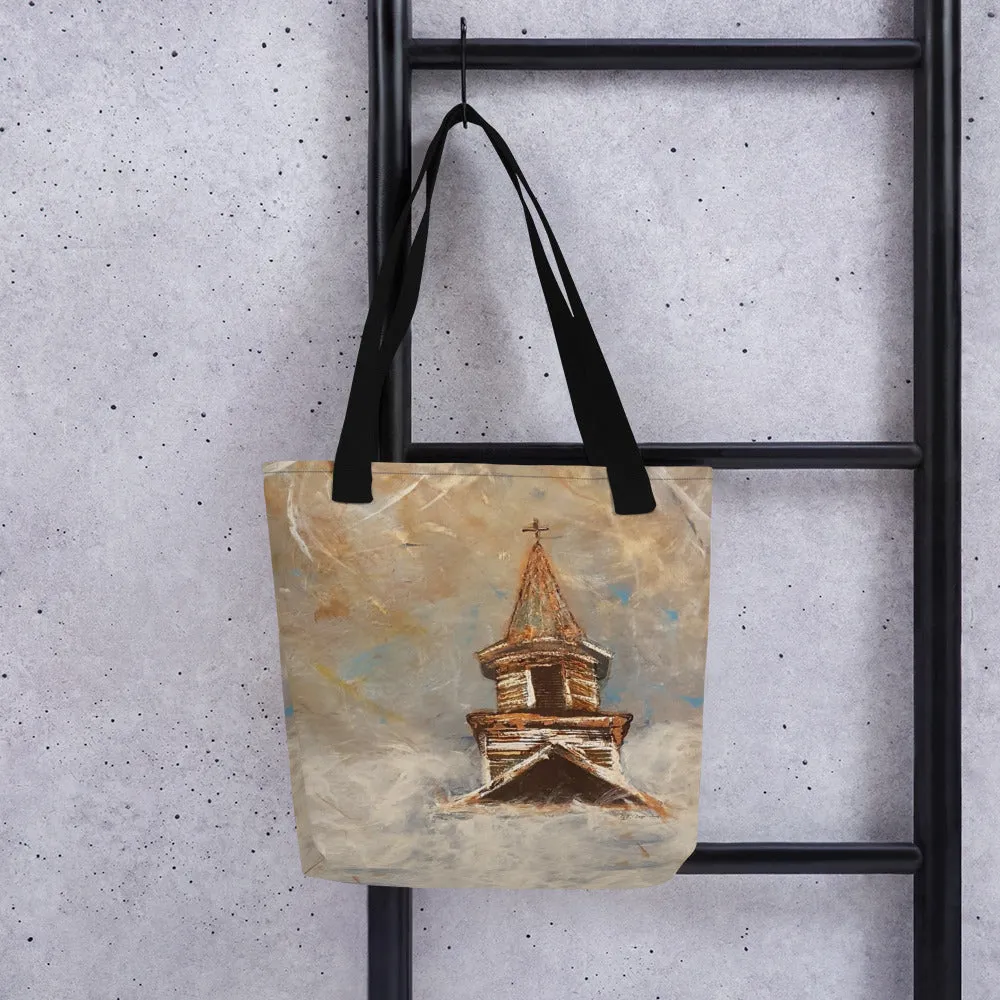 Steeple on the Horizon I - Artful Tote Bag