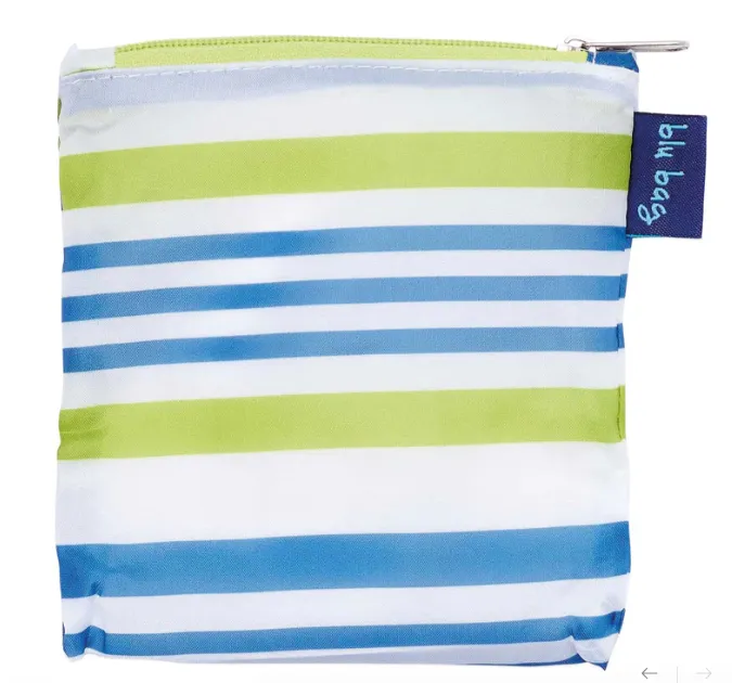 Summer Stipe Blue Blu Bag