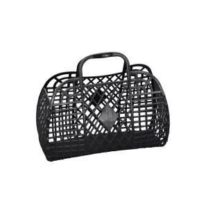 Sun Jellies Small Retro Basket - Black