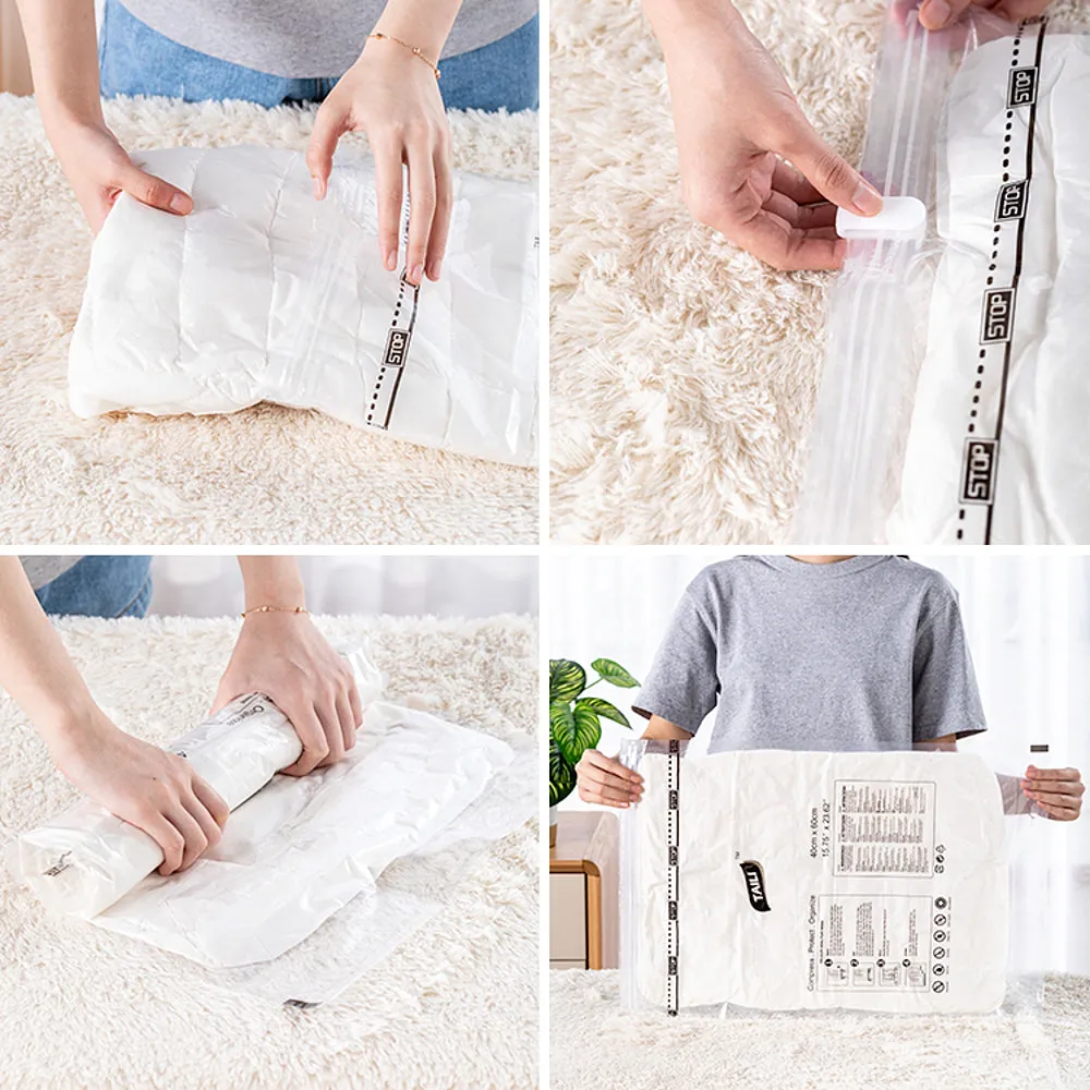 Taili Venus Hand Roll Vacuum Bags - 30x40cm 5pcs, 40x60cm 5pcs
