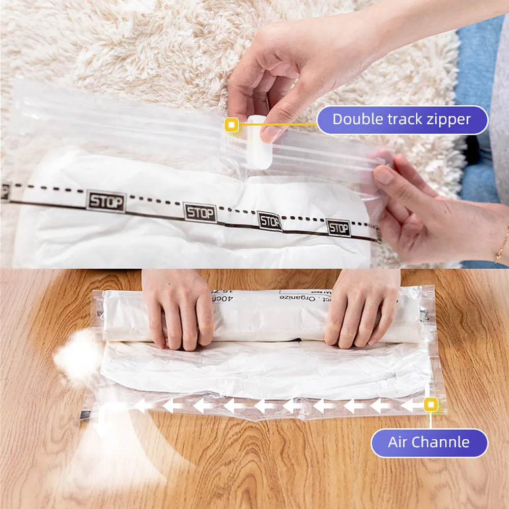 Taili Venus Hand Roll Vacuum Bags - 30x40cm 5pcs, 40x60cm 5pcs