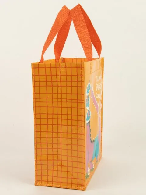 Taking Donut Donations Handy Tote Bag