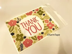 Thank You Bags // Cello Bags // Poly Bags // Self Sealing bags Set of 20 bags CB11