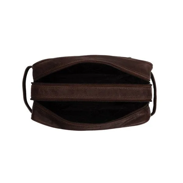 The Chesterfield Toiletry Bag Brown Stacey