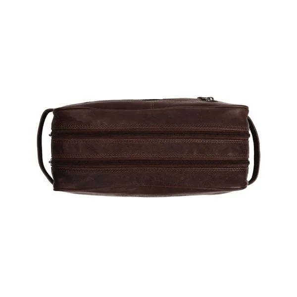 The Chesterfield Toiletry Bag Brown Stacey