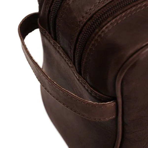 The Chesterfield Toiletry Bag Brown Stacey