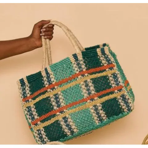 The Jacksons Small Tartan Bag