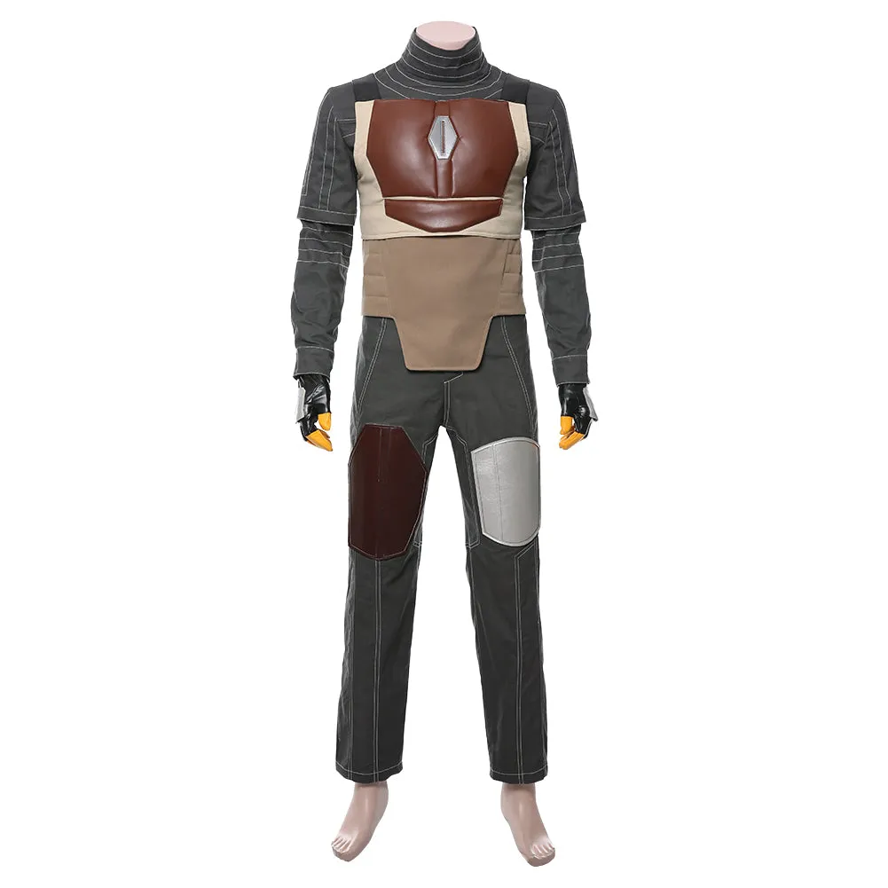The Mando TV Character Cosplay Costume Outfits Halloween Carnival Suit