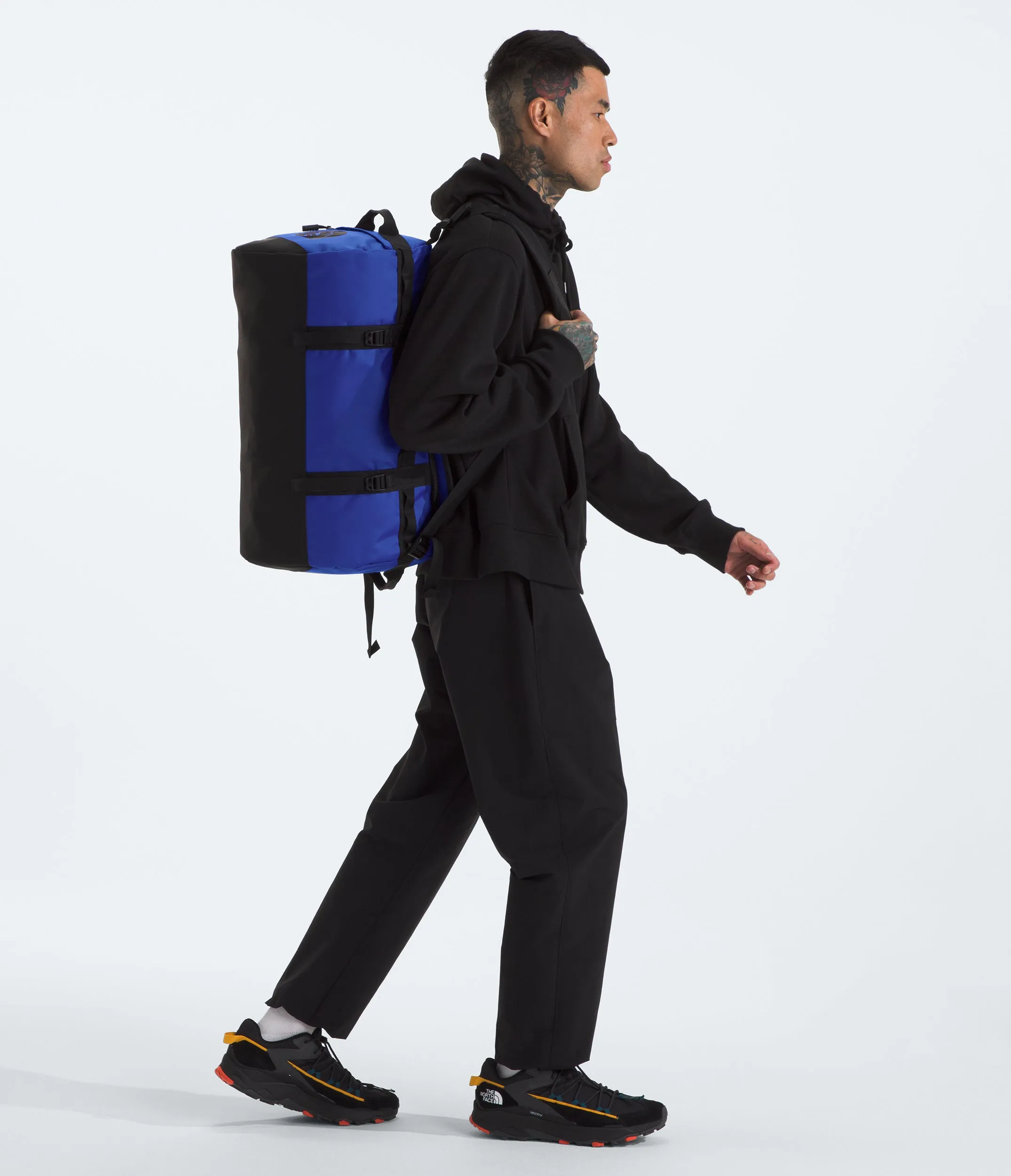 THE NORTH FACE BASE CAMP DUFFEL SMALL - TNF BLUE/TNF BLACK