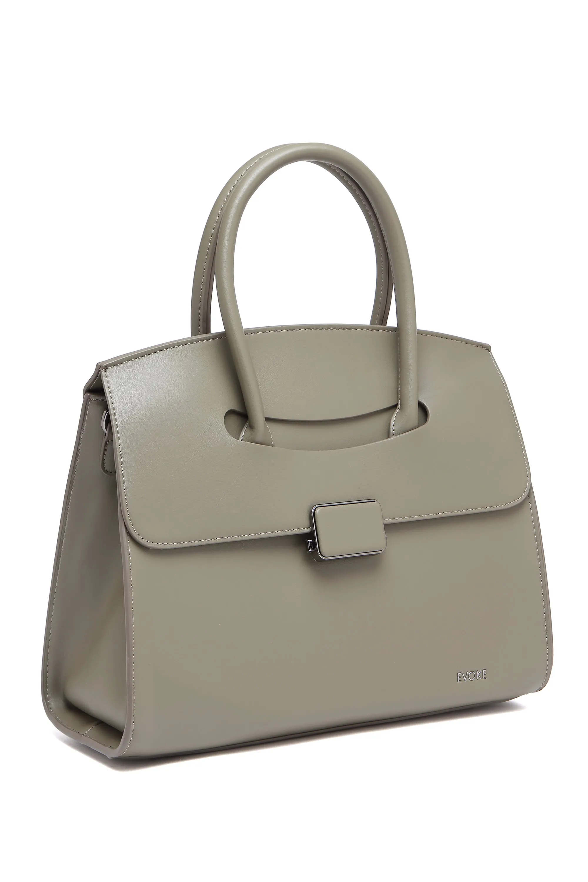 THE REGENT SATCHEL 258 ASH GRAY