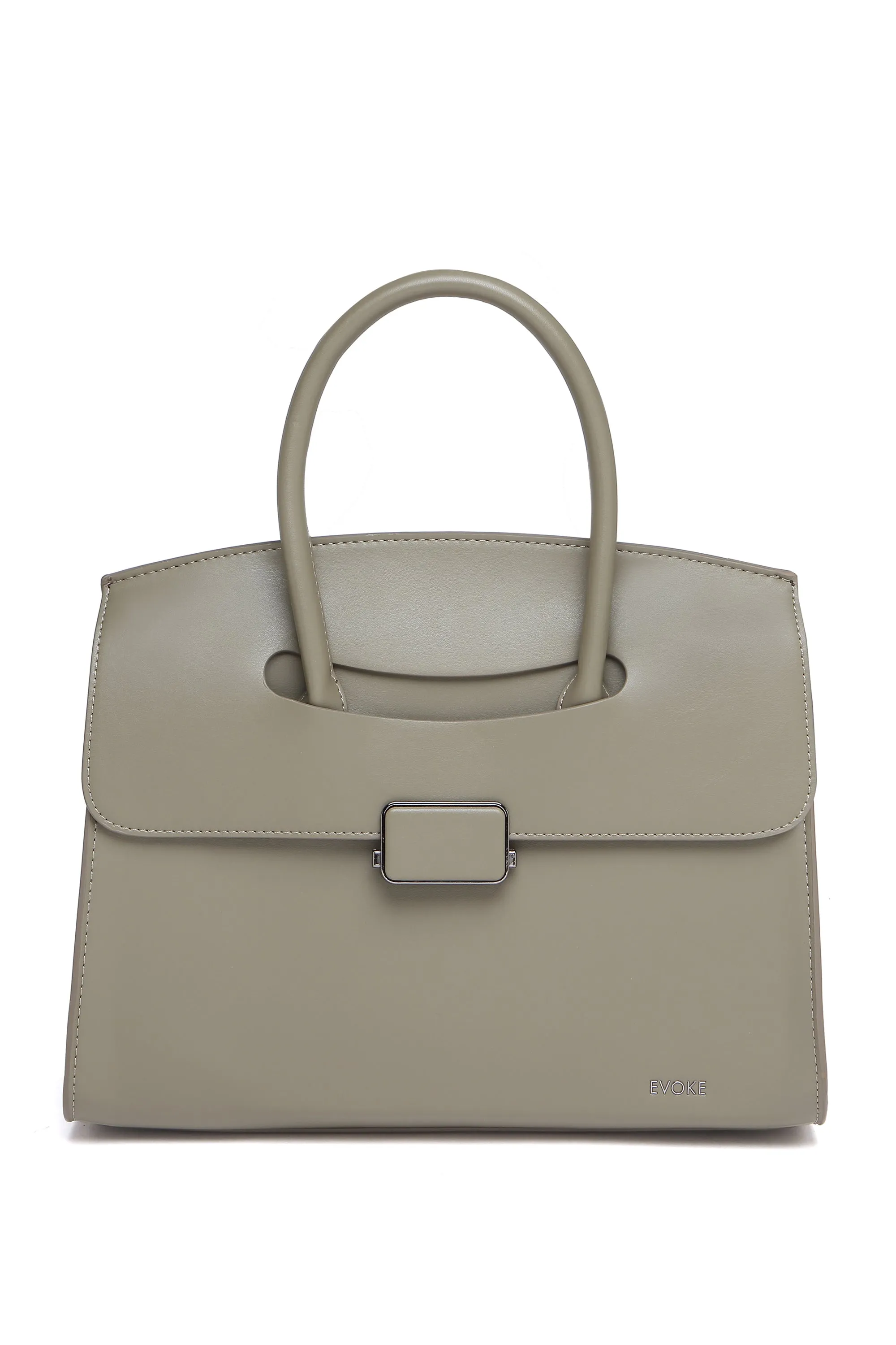 THE REGENT SATCHEL 258 ASH GRAY