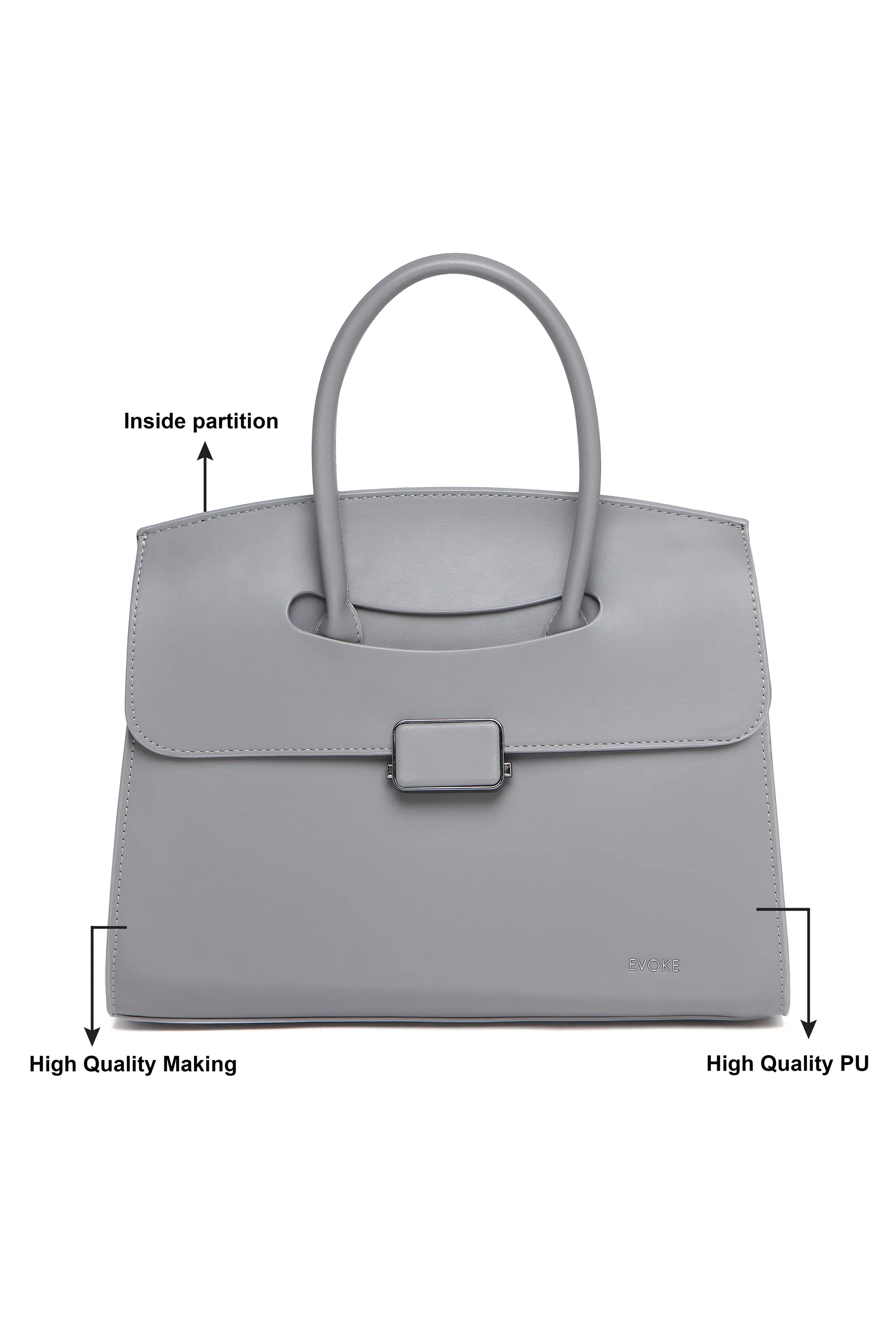 THE REGENT SATCHEL 258 ASH GRAY