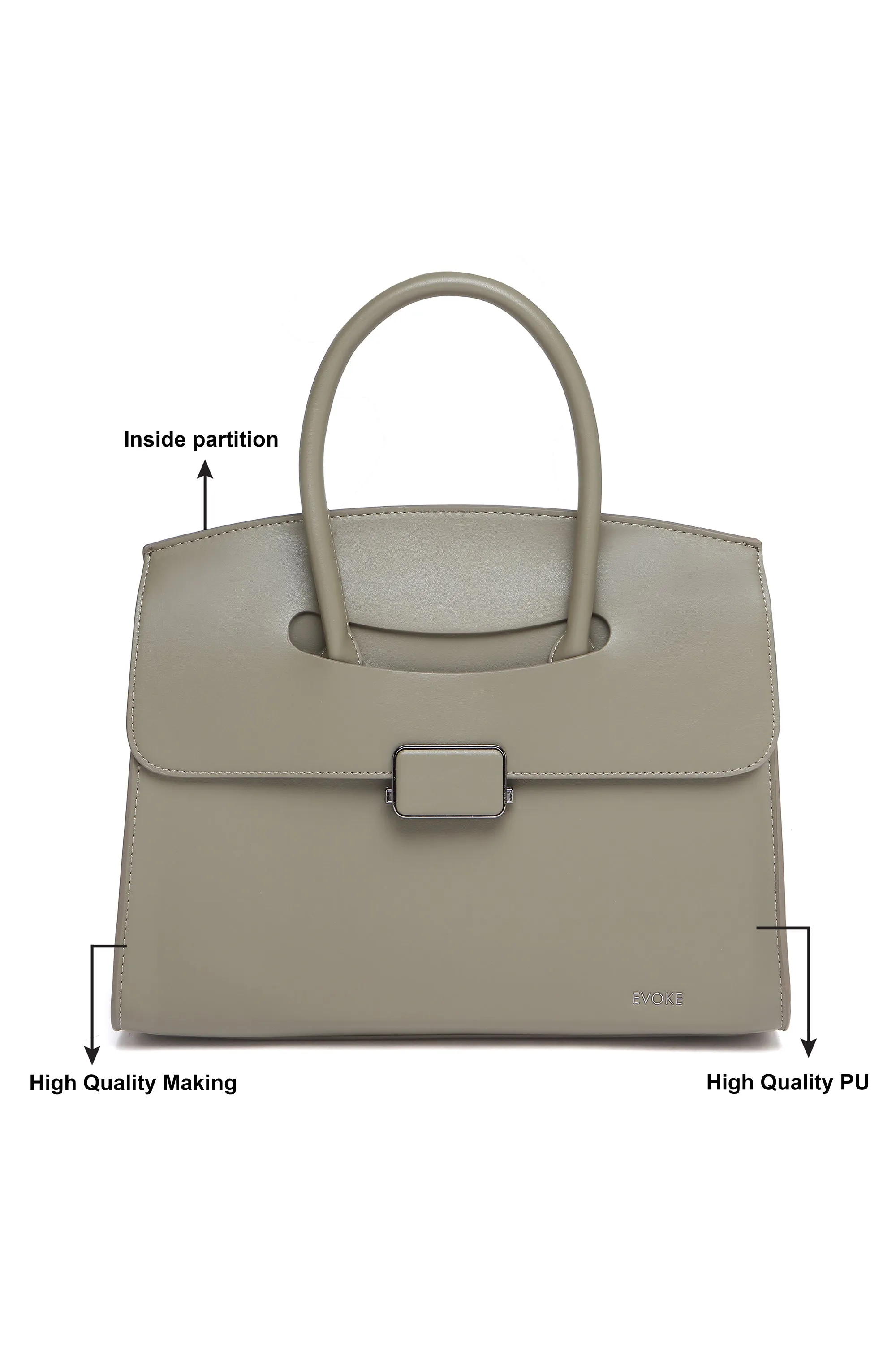 THE REGENT SATCHEL 258 ASH GRAY
