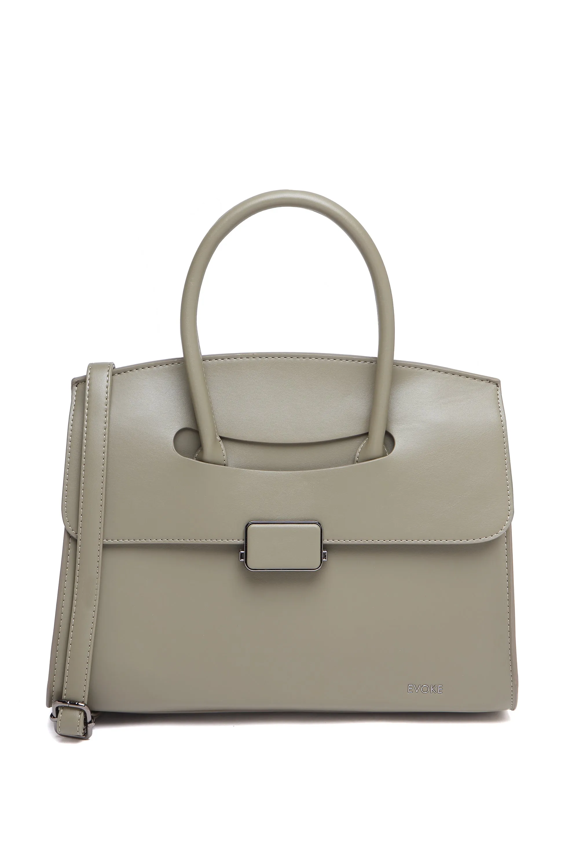 THE REGENT SATCHEL 258 ASH GRAY