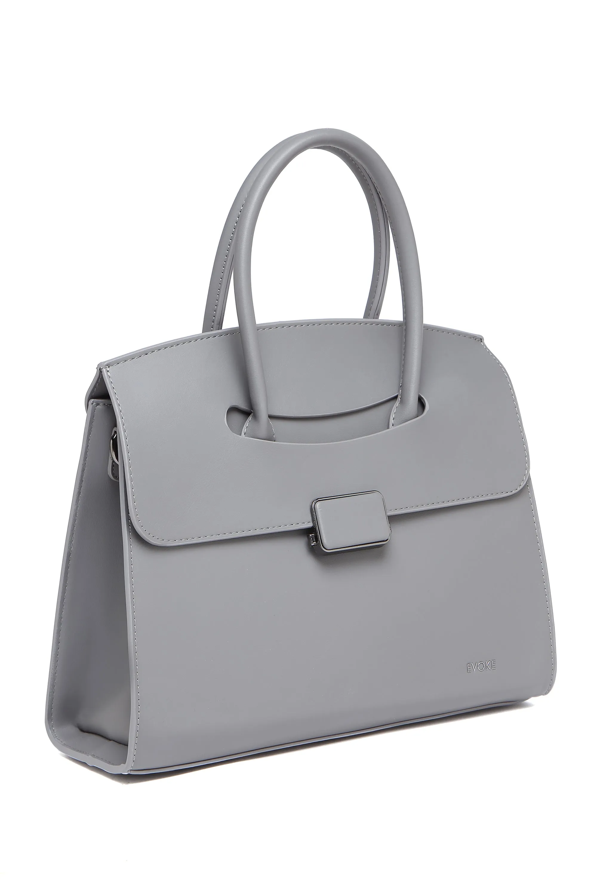 THE REGENT SATCHEL 258 ASH GRAY