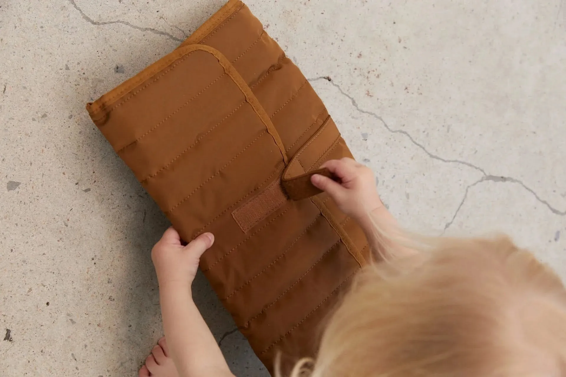 The Travel Changing Mat -Brown