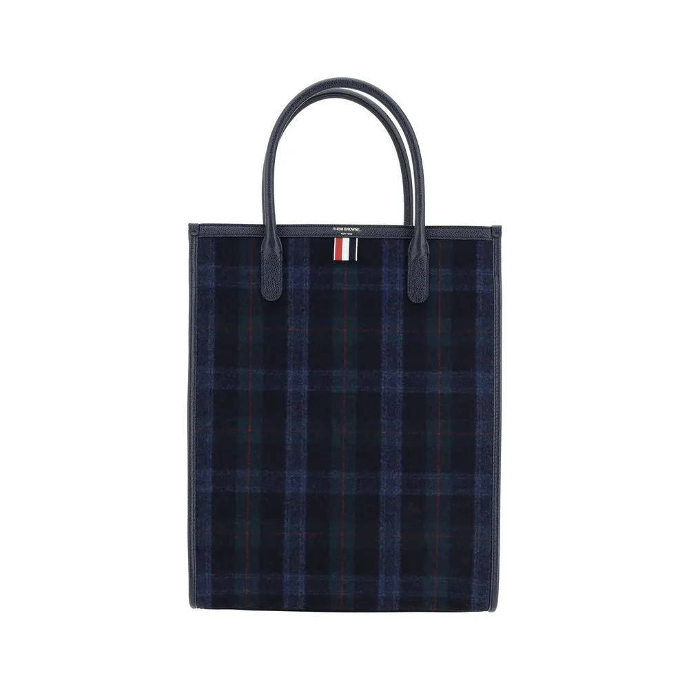 Thom Browne Tote Bag in flannel