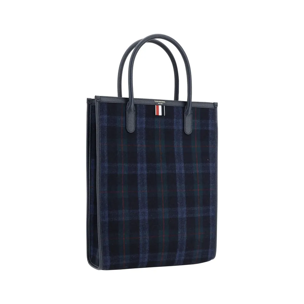 Thom Browne Tote Bag in flannel