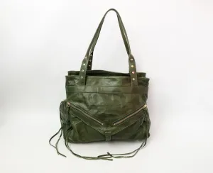 Three Compartment Shoulder Bag