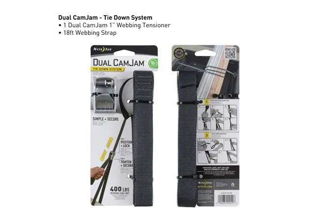 Tie Down Straps (Loop End) - Cam jam