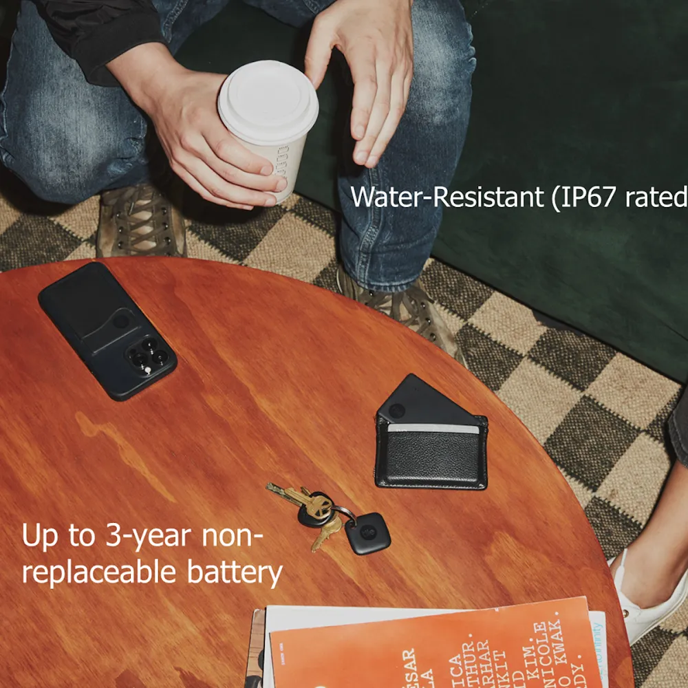 Tile Slim Bluetooth Tracker For Wallet - Black, 1 Pack (2022)