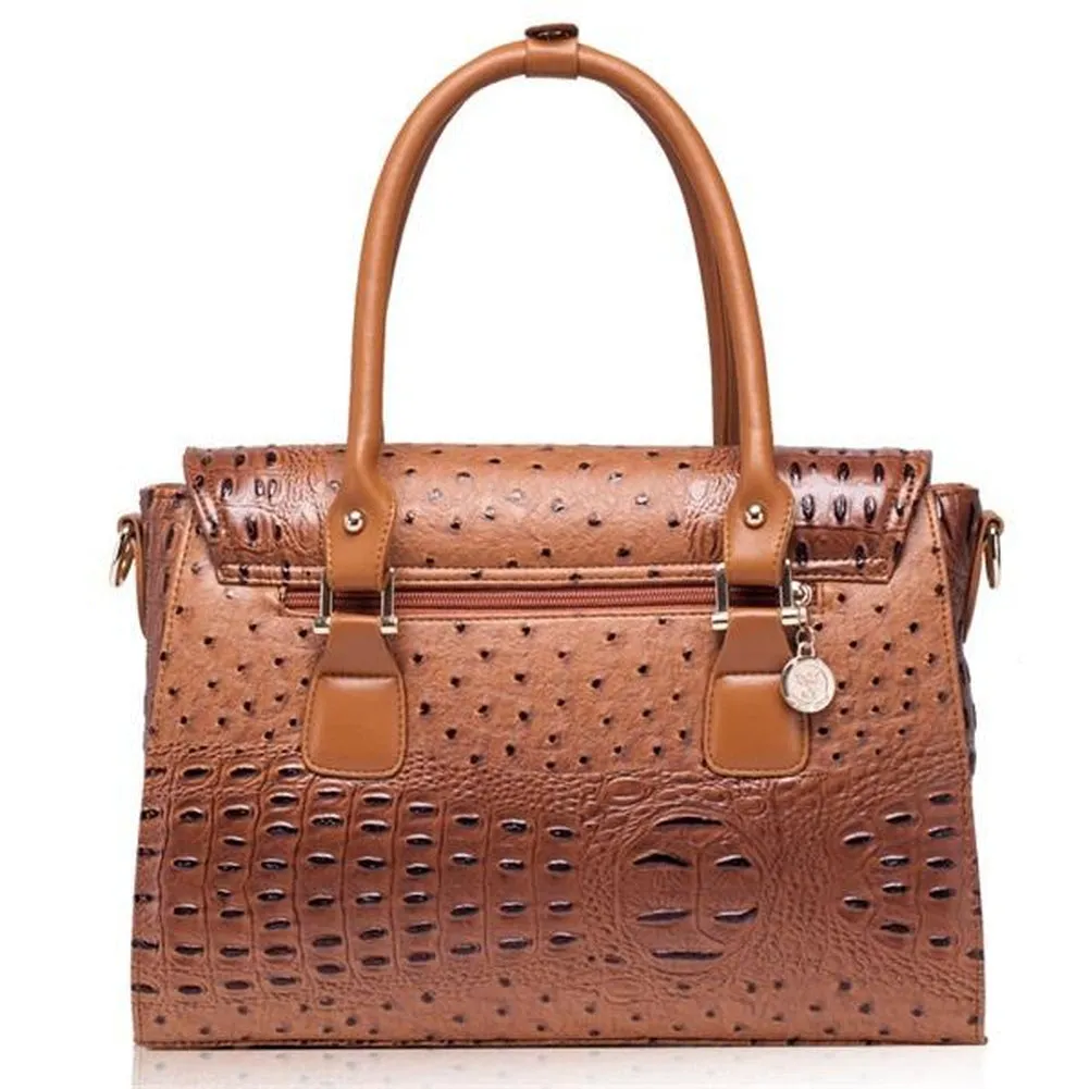 Top-Handle Bag / Satchel  <br>Vegan-Leather