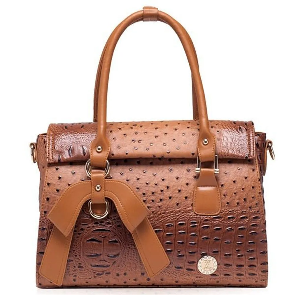 Top-Handle Bag / Satchel  <br>Vegan-Leather