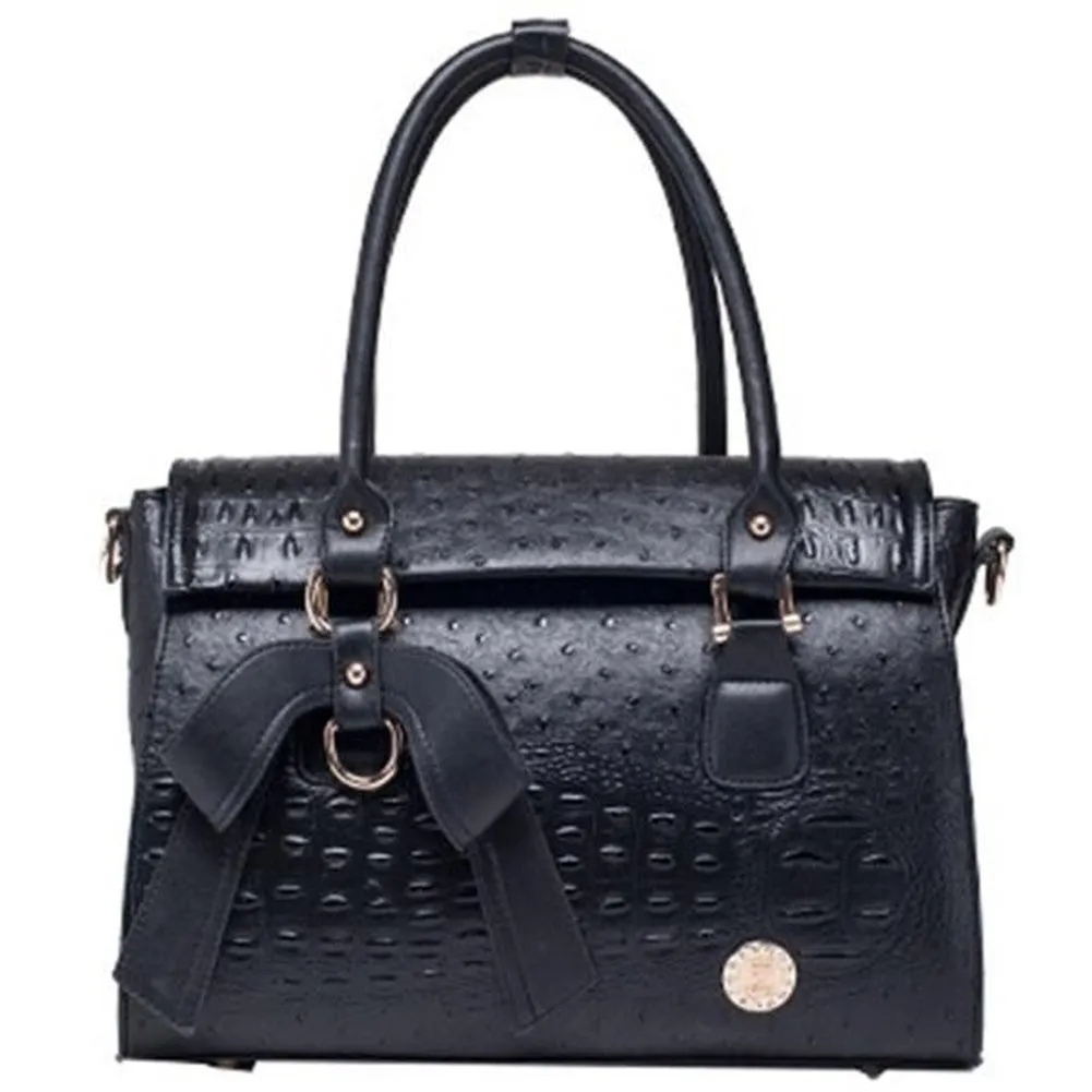 Top-Handle Bag / Satchel  <br>Vegan-Leather