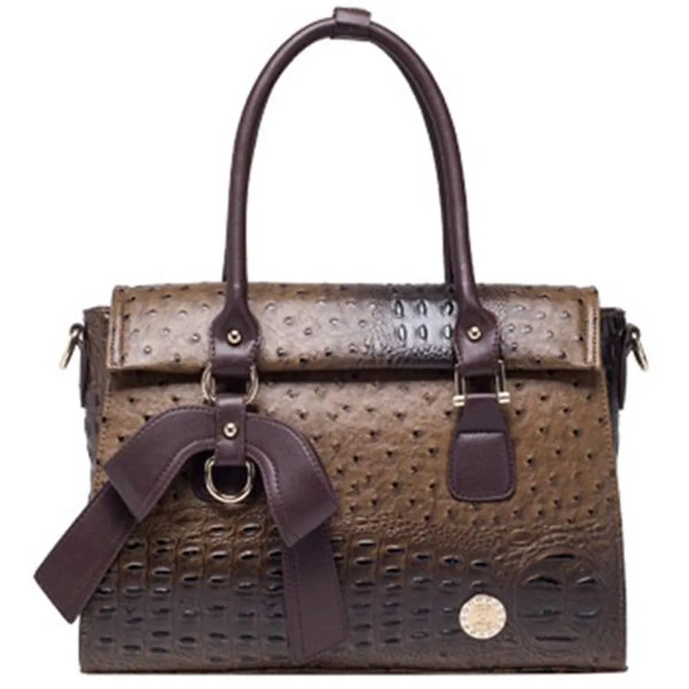 Top-Handle Bag / Satchel  <br>Vegan-Leather