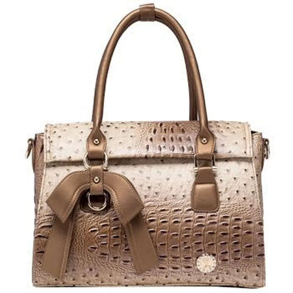 Top-Handle Bag / Satchel  <br>Vegan-Leather