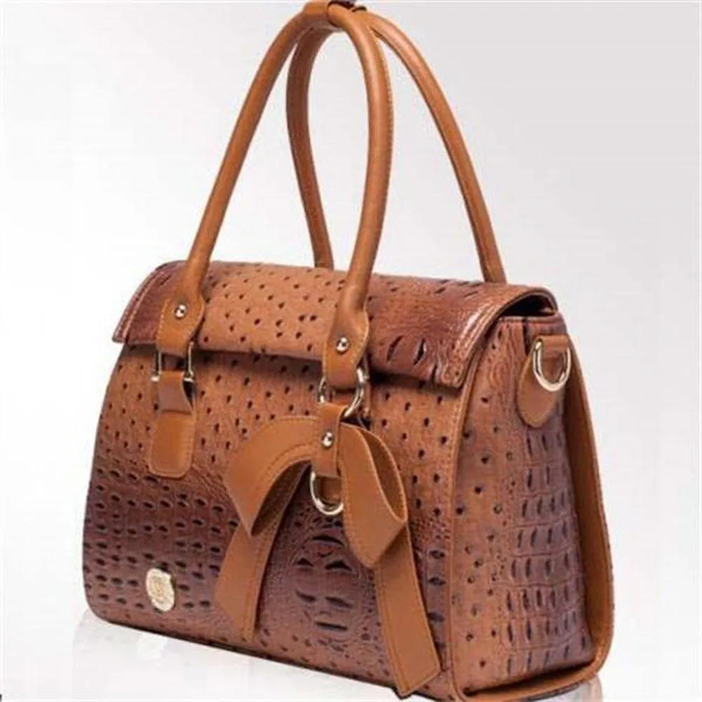 Top-Handle Bag / Satchel  <br>Vegan-Leather
