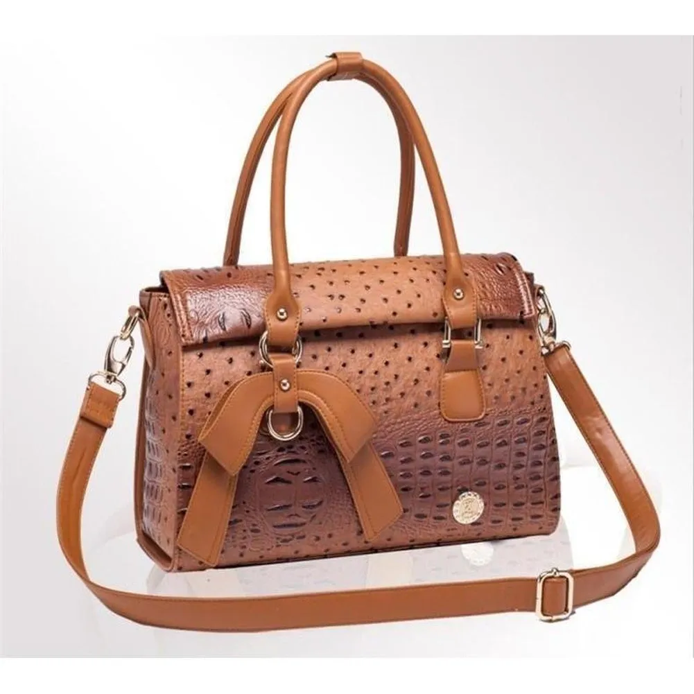 Top-Handle Bag / Satchel  <br>Vegan-Leather