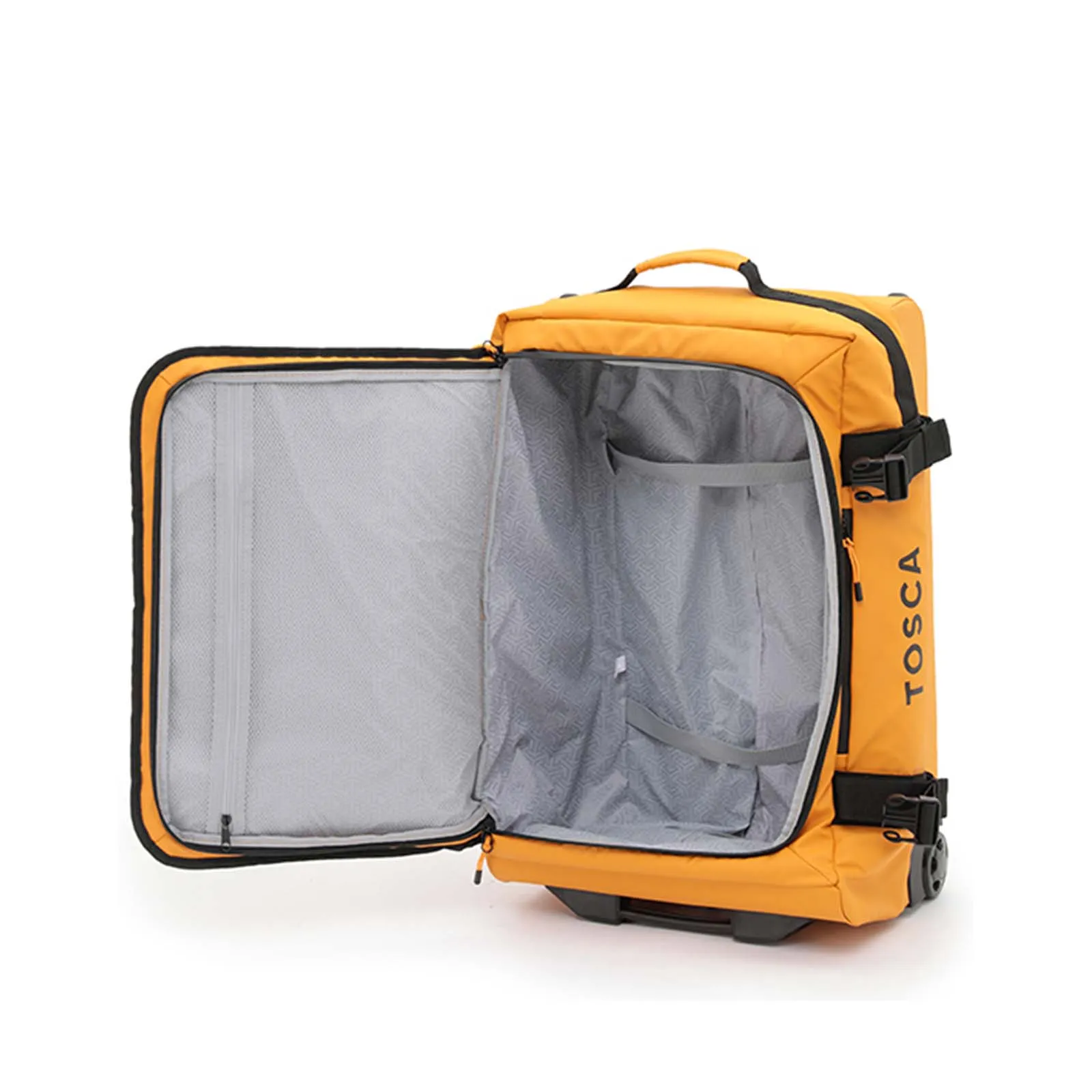 Tosca Delta Medium Wheeled Duffel Bag Yellow